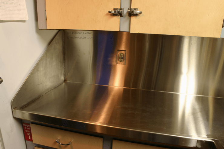Marine Stainless Counter Top